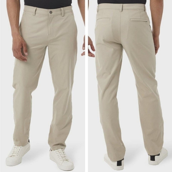 Men’s 32 Degrees Cool Regular Fit Stretch Performan Pant Tan Size 40x34 NWT - Picture 9 of 12